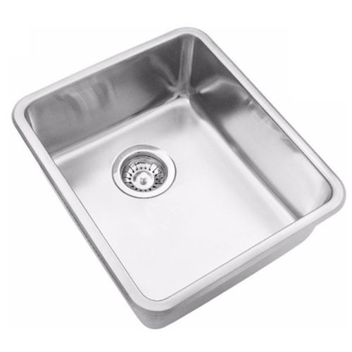 Pileta Bacha Cocina Johnson Acero 304 Simple QUADRA Q40