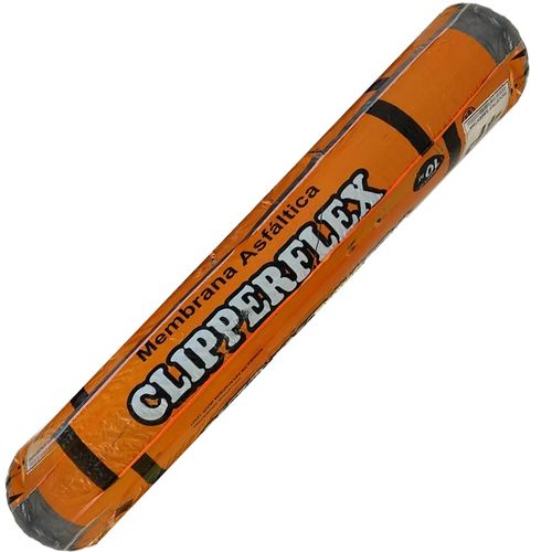 Membrana Asfáltica con Aluminio Clipperflex 1x10mt 25 Kg