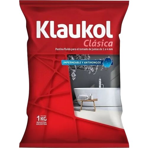 Pastina Color Teja Klaukol Impermeable Antihongos 1 Kg