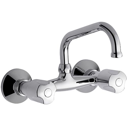 Grifería Para Cocina Pared Exterior Pico Movil Fv Pampa 409.02/B6