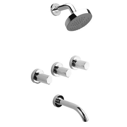 Grifería Para Ducha Estalgrif Linka Cromo