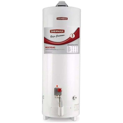 Termotanque Multigas 120L De Pie Sherman TPGP120