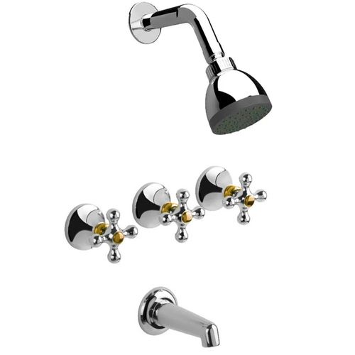 Grifería Para Ducha Estalgrif Barigrif Cromo Oro