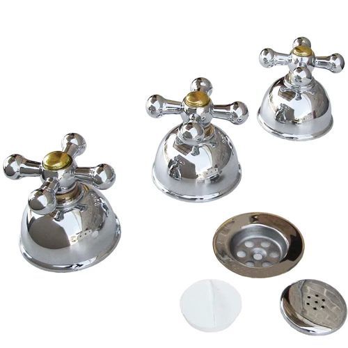 Grifería Para Bidet Estalgrif Neptuno Cromo Oro