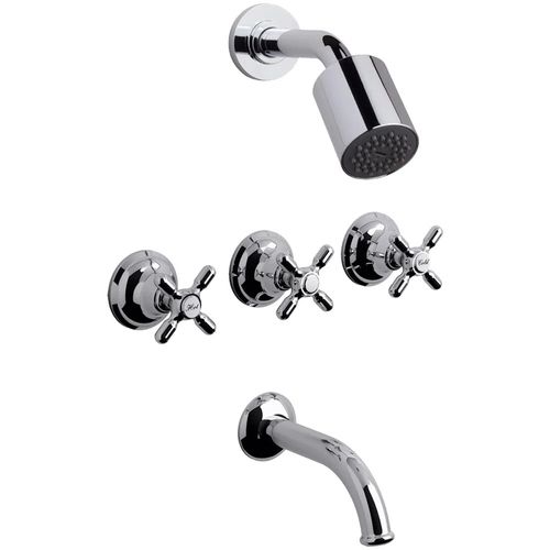 Grifería Para Ducha Fv Newport Plus Cromo 103/B2P