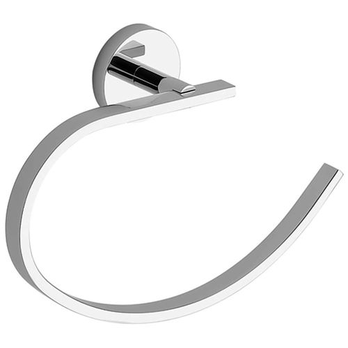 Toallero Curvo Accesorio Baño Fv Selena Cromo 162/50