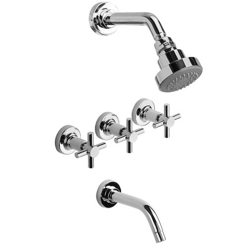 Grifería Para Ducha Estalgrif Tauro Cromo