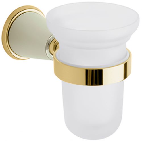 Porta Cepillos Fv Chess Peltre Oro 169/84