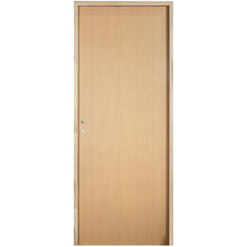 Puerta Placa Nativa 070x200 Marco Madera Derecha Oblak