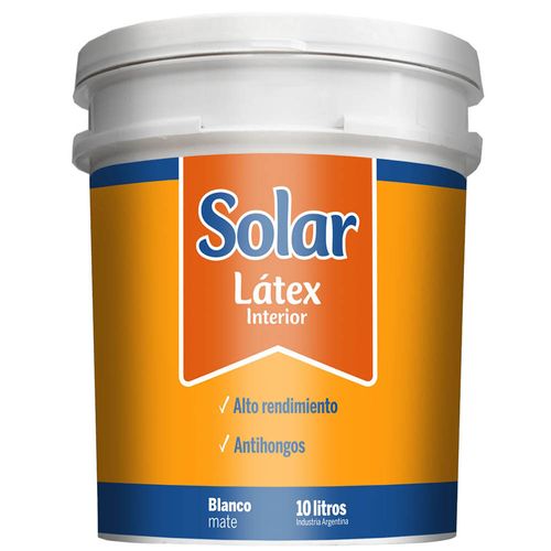Pintura Latex Solar Vento Interior 10 Lts