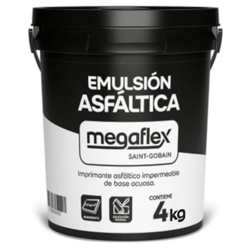 Emulsión Asfáltica Acuosa Megaflex x 4 Kg