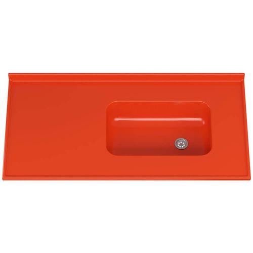 Mesada Durafort Rojo 120x60 DER C/Zoc MM824