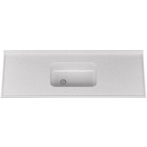 Mesada Durafort Gris Claro 160x60 Centro C/Zoc MM631