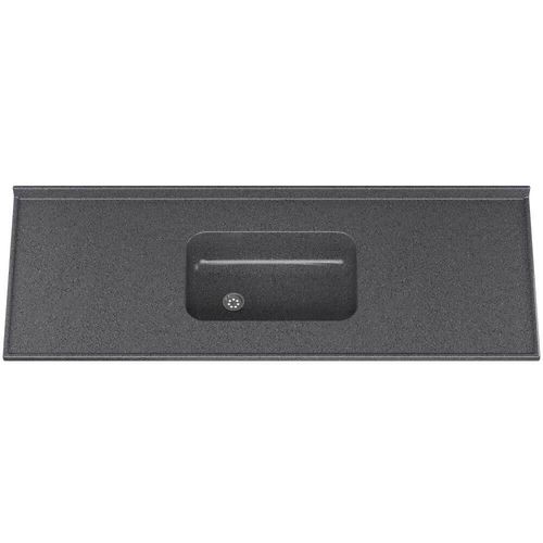 Mesada Durafort Gris Oscuro 160x60 Centro C/Zoc MM632