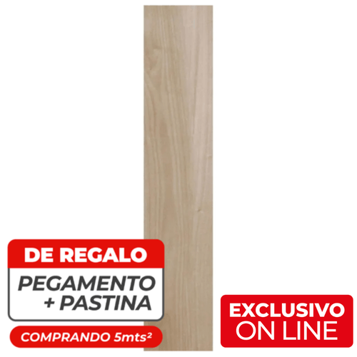 Porcellanato Araucaria Clara Portobello 20x120