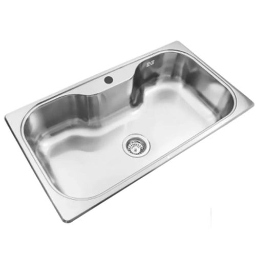 Pileta Bacha Cocina Johnson Acero 304 Simple LUXOR SI85 A