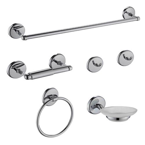 Accesorios DGC 6 Piezas Cromo DG71810-CR