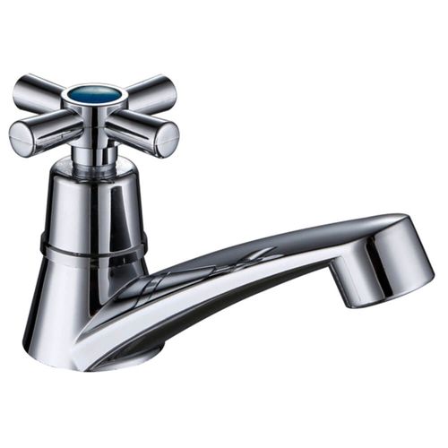 Griferia Lavatorio Agua Fria Cierre Tradicional Cromo