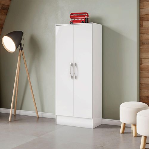 Armario Multiuso Henn Briz Blanco 2P B14-10 60x130 cm