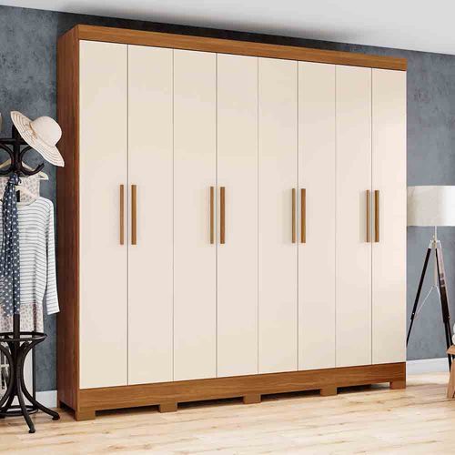 Armario Henn Briz Nature off White 8P B51-127