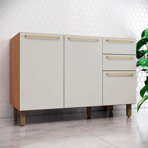 Bajo Mesada Henn Requinte Nature Areia 3P C640