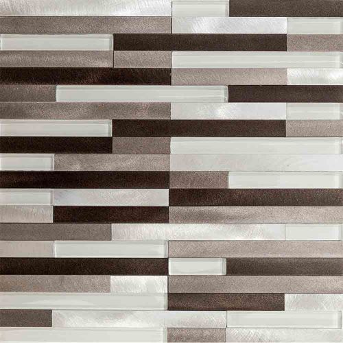 Malla Lund Alum Strips Gray Misiones 30x30 AL2011