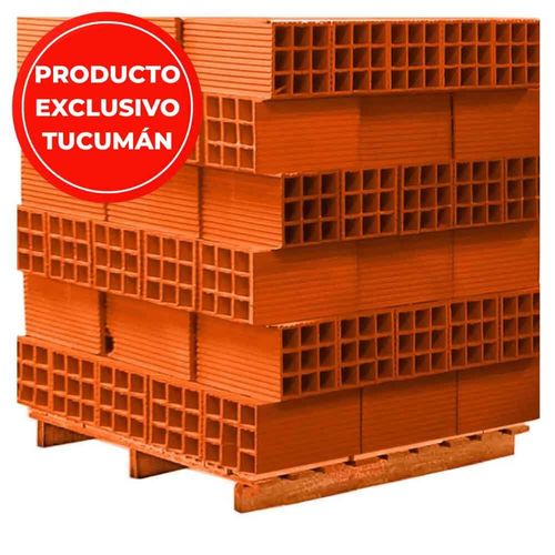 Combo Ladrillo Hueco 18x18x33 90 Uni. Cerámica Marcos Paz